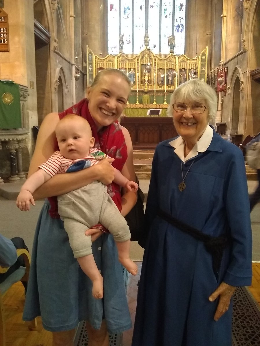 asspcommunity's tweet photo. Lovely to have Sorrel, Andy and baby Tobias with us at Mass this morning at CSJ. Couldn't resist a photo! https://t.co/YCunzim5Hm