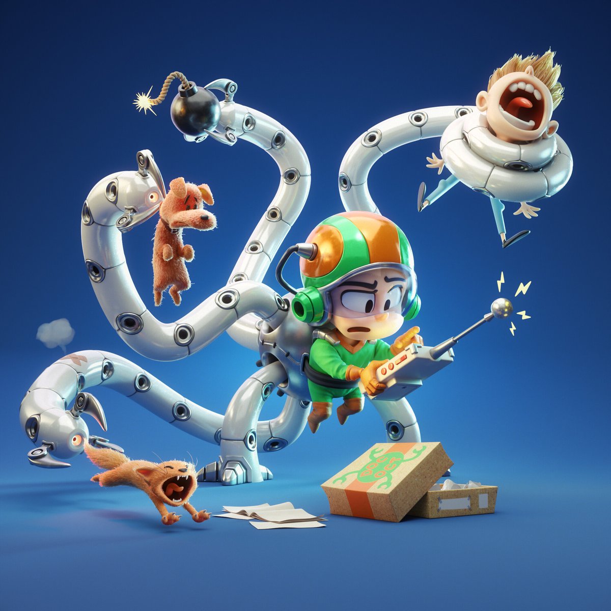 'Who needs instructions' by <a href="/joergsla/">Jörg Grubmüller🔸</a> blenderartists.org/t/who-needs-in… #b3d #blender3d #blenderart #blenderrender #blendercommunity