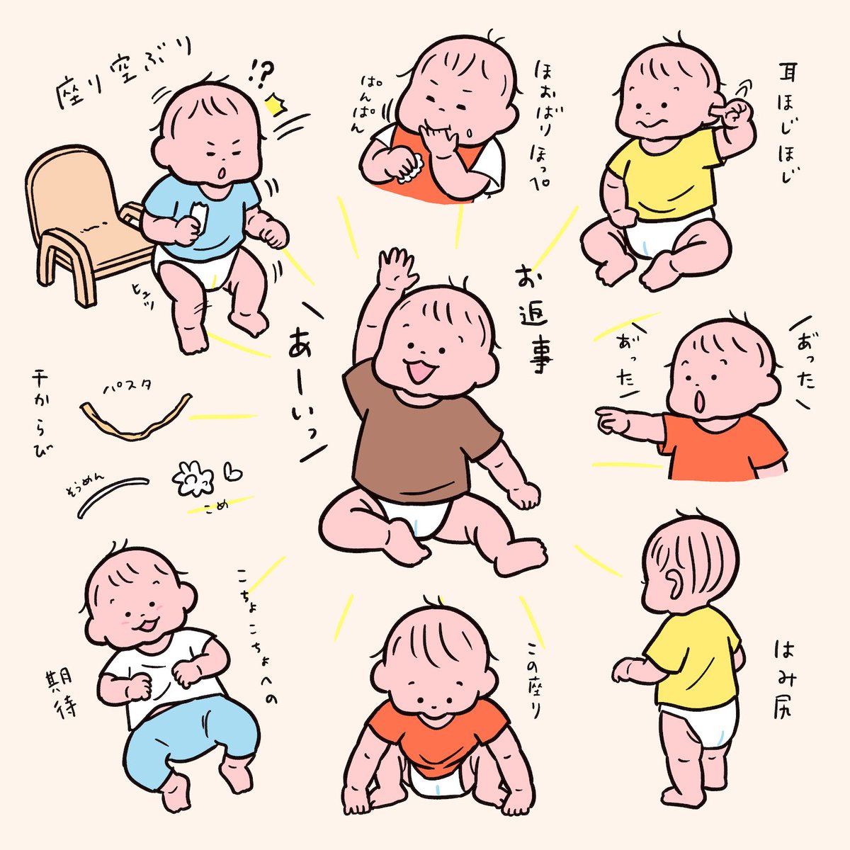 人生1年4ヶ月分👶 