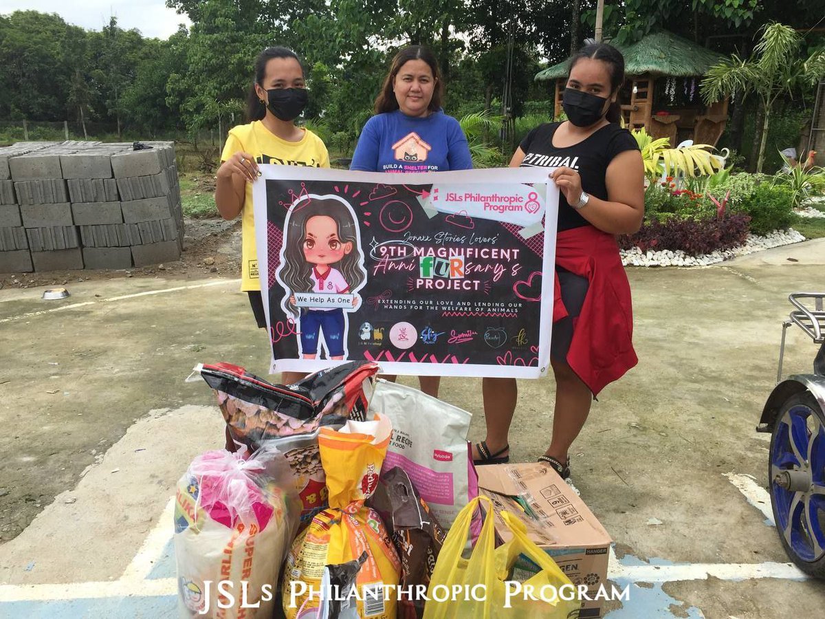 jslsprogram's tweet image. #JSLsMag9thficentAnniFURsary 🐾

Our volunteers with the owner of Animal Rescue PH. Dalawa po ang volunteers natin (nasa left and nasa right). Ako nagtake ng picture kaya wala ako. Ayan sila with our donations. 🫶🏿

#JSLsProgramProofs