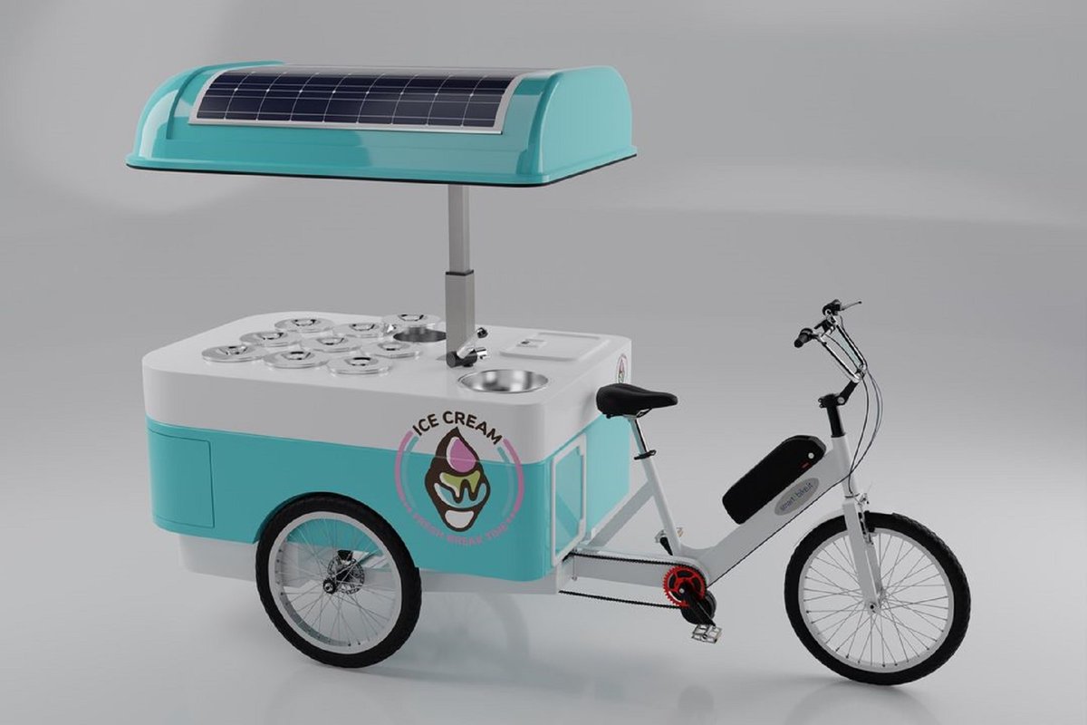 Italian-Made SmartEBike With Solar Panels on the Roof Wants to Change the Street Food Game dlvr.it/SWCBnP