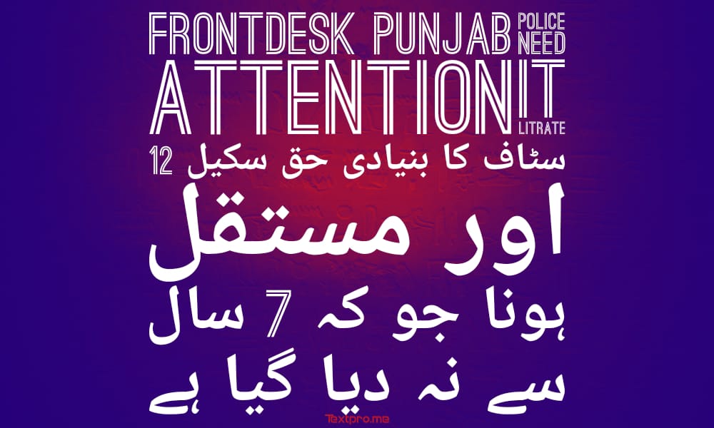 HamzaMughal35's tweet photo. Permanent us kindly ...
#FrontDeskPunjabPoliceNeedAttention https://t.co/HS8PHn962R