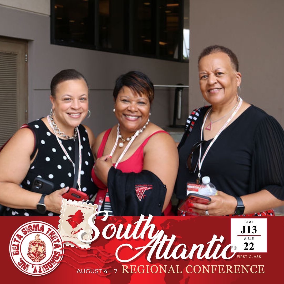 dstinc1913's tweet photo. Oh, yes – Our sorors of the South Atlantic Region are causing all the Sensation in Richmond, Virginia! From our dazzling Delta Dears to our daring Delta Dolls, sorors are reconnecting and recharging as they fellowship with sorors from all corners of the region.
#SARC2022 https://t.co/xrHmepoXpT