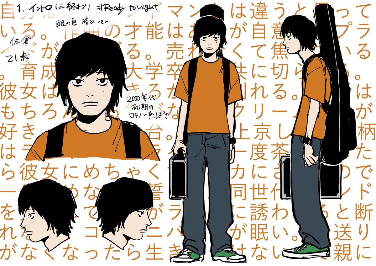 水槽さんの「イントロは終わり」MVに出てくる佐倉のキャラデザです🎸

クリームパンが好き。 