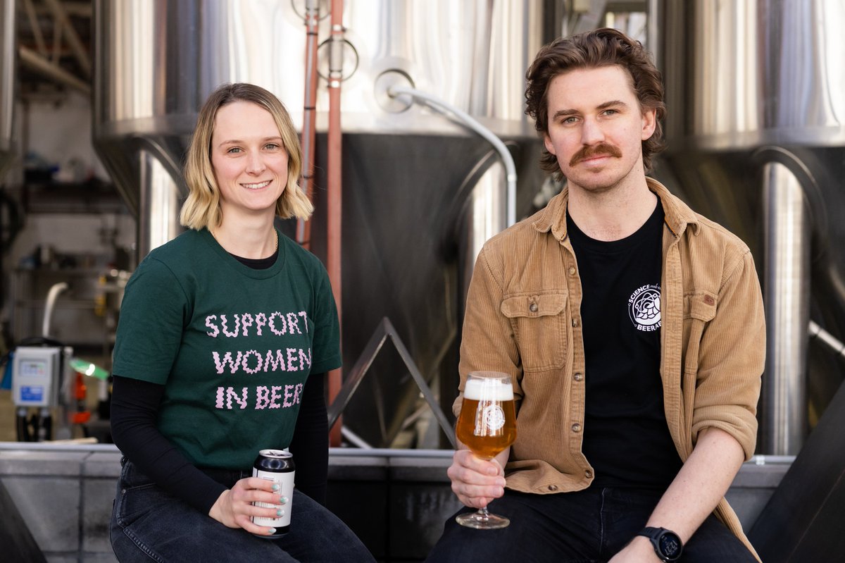 Science Made Beerable (@beerablescience) on Twitter photo We're Kelsey (<a href="/KelseyOnScience/">Kelsey Picard</a>) and Matt (@mattwfielding), the "brains" behind <a href="/BeerableScience/">Science Made Beerable</a> and your hosts for ExBEERimental Science.
Basically, we're just a couple of scientists obsessed with beer.
Get a 4-pack: bit.ly/3bpEfIv
#beer #scienceweek <a href="/Aus_ScienceWeek/">NationalScienceWeek</a> We're Kelsey (<a href="/KelseyOnScience/">Kelsey Picard</a>) and Matt (@mattwfielding), the "brains" behind <a href="/BeerableScience/">Science Made Beerable</a> and your hosts for ExBEERimental Science.
Basically, we're just a couple of scientists obsessed with beer.
Get a 4-pack: bit.ly/3bpEfIv
#beer #scienceweek <a href="/Aus_ScienceWeek/">NationalScienceWeek</a>