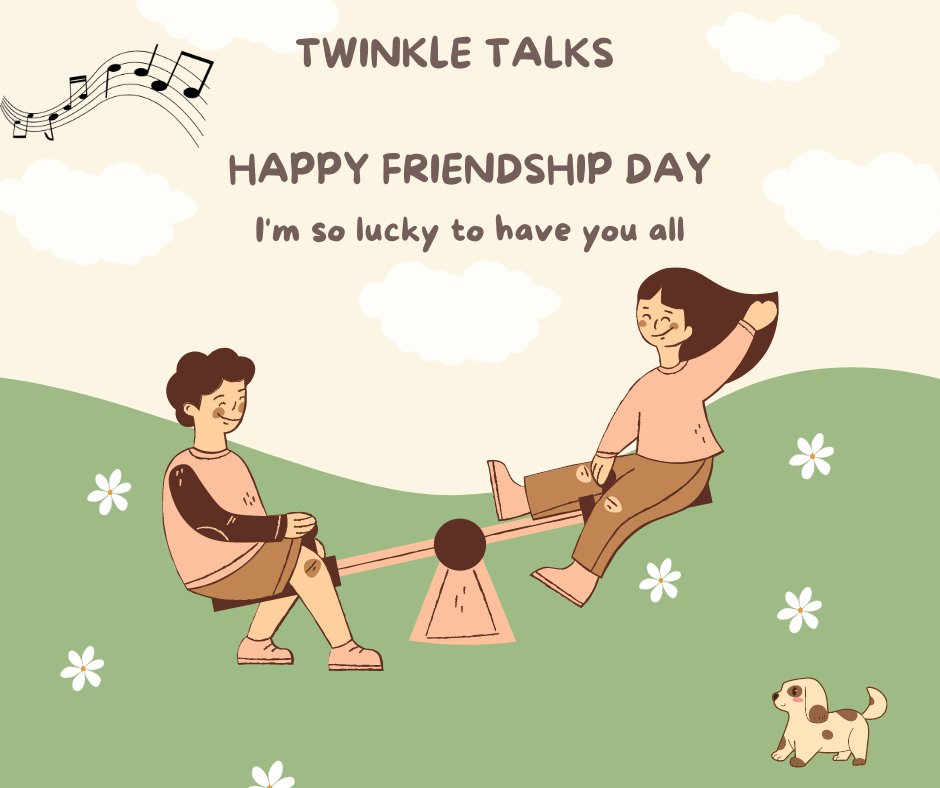 TwinkleTalks143's tweet photo. స్నేహితుల దినోత్సవ శుభాకాంక్షలు 🌈
#FriendshipDay #FriendshipDay2022 #Trending #TwinkleTalks #August https://t.co/NdlTUl4ByL
