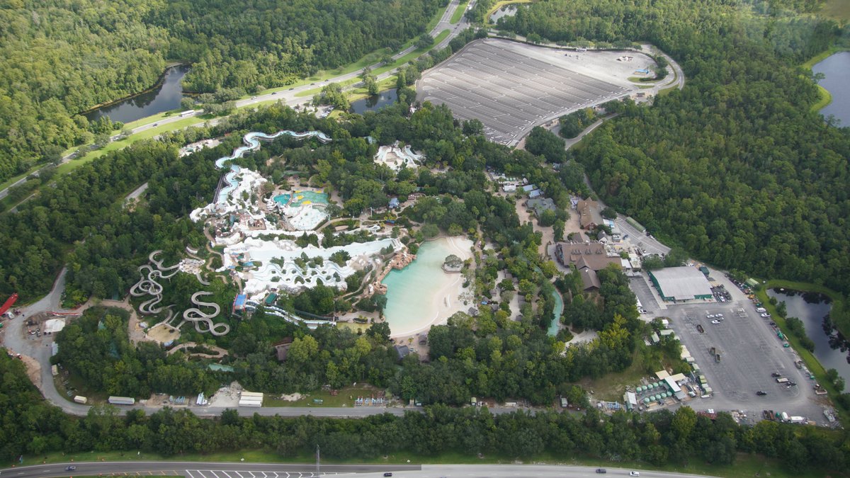 bioreconstruct on Twitter "Aerial overview of Blizzard Beach. Closed for refurbishment. The