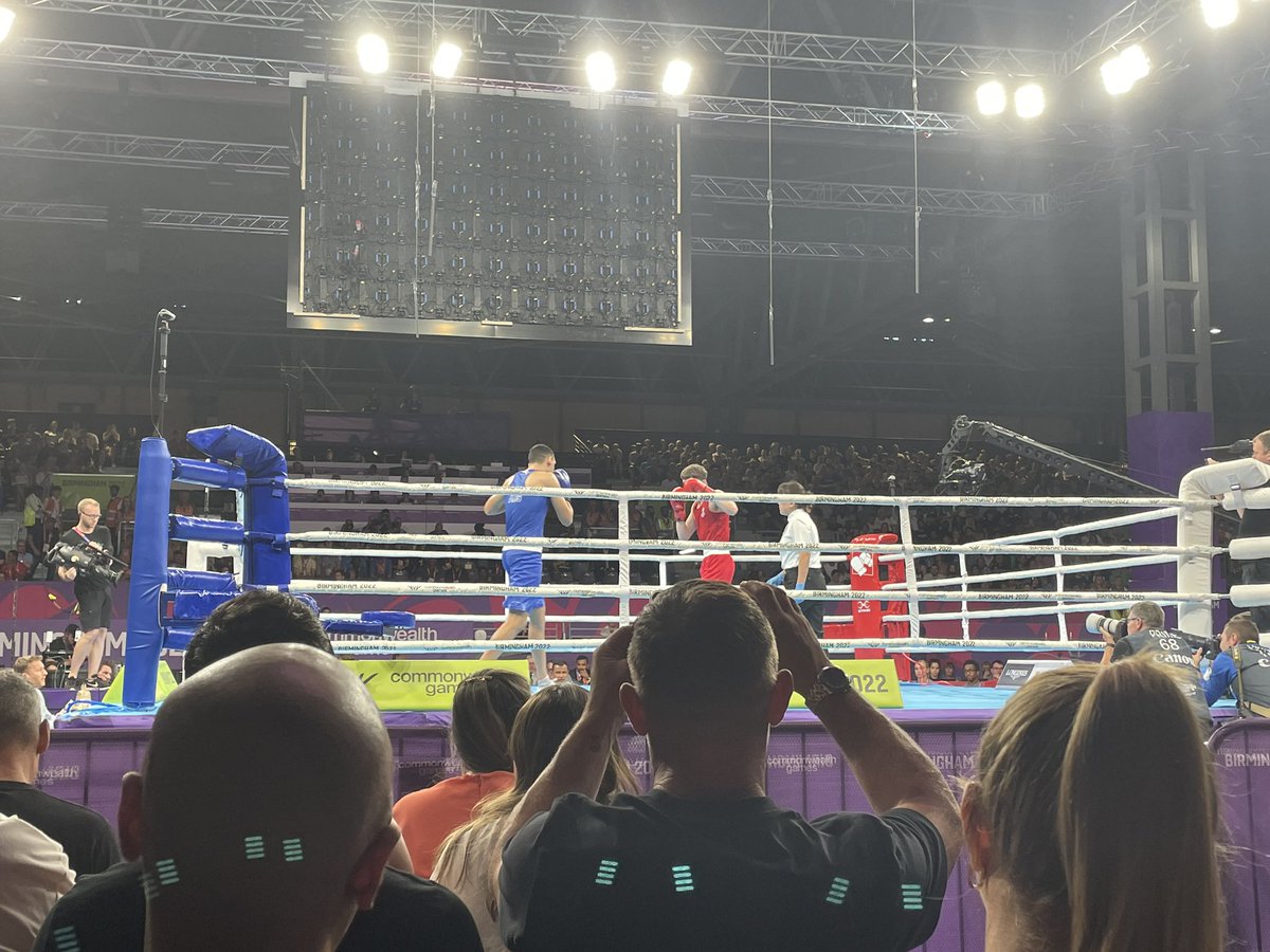 Our boy Callum Very unlucky to lose in a split decision!#CommonwealthGames2022