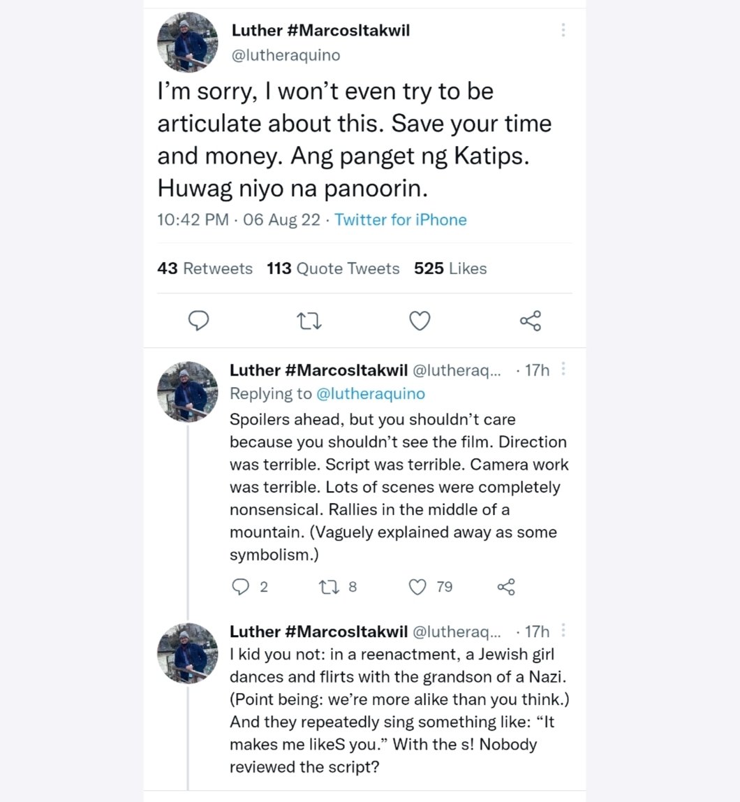 Nakita ko lang. From someone who is obviously anti-Marcos.

#MAIDinMALACAÑANG