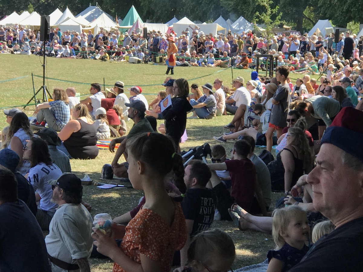 Mick Hurst (@mickarecadesign) on Twitter photo Another good turnout in the sunshine at <a href="/BoEvesham/">Battle of Evesham Festival & Battle Re-enactment</a> another full battle 4pm today - lots of demos dancing and music all day today 🛡⚔️👍 Another good turnout in the sunshine at <a href="/BoEvesham/">Battle of Evesham Festival & Battle Re-enactment</a> another full battle 4pm today - lots of demos dancing and music all day today 🛡⚔️👍