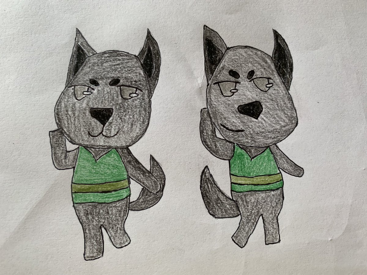 Bailey_Howls's tweet photo. For @ShigureWeek free theme, I drew Shigure Sohma as an Animal Crossing character. Please refer below to see closeups and the process.

#ShigureSohma #ShigureWeek #ShigureWeek2022 #AC #ACNH #AnimalCrossing #Crossover https://t.co/OIhOS4Rjh5