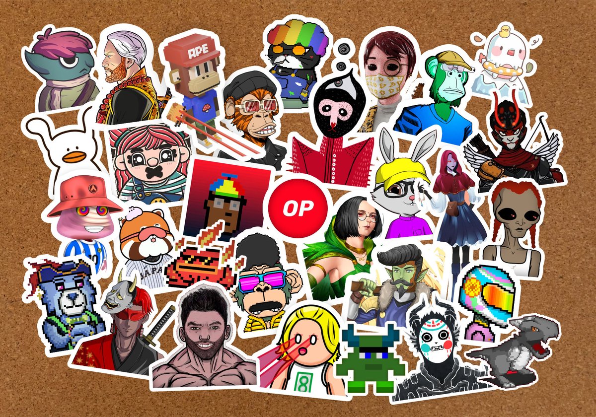 It's time to update our #OPNFTBoard. Please join us to welcome new NFT collections to @optimismPB fam.

Welcome <a href="/ApeWarriorNFT/">🔸️ 𝔸ℙ𝔼 𝕎𝔸ℝℝ𝕀𝕆ℝ 🔸️</a> <a href="/OptiChads/">OptiChads 🔴✨️💪</a> <a href="/OptiDinos/">OptiDinos🔴✨ | MINTING NOW!</a> <a href="/OptiToadz/">OptiToadz │ Sold Out</a> to the club!

#Optimism #NFT