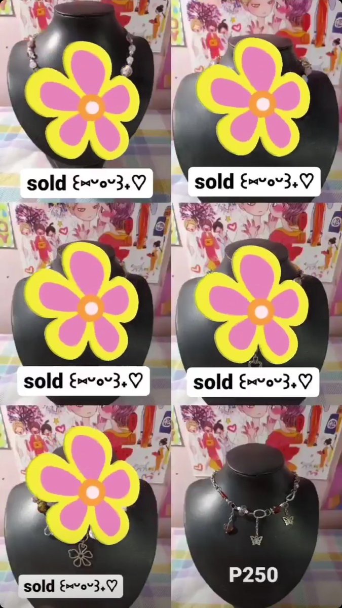 ShopChelly's tweet photo. [DECLUTTERING SALE]

selling these old stocks for lower prices to make way for new releases soon ✿ https://t.co/l6IWO4jA0y