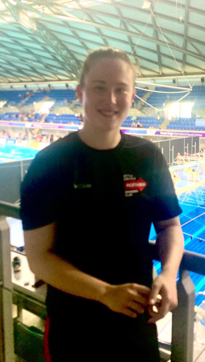 Heats are now completed and whilst a ok swim by Jen she was a little off her PB and is 2nd reserve for final. 

Ethan swim was right on PB which is great and goes into the final in 4th place. 

We will be watching later.  #swimenglandnationals