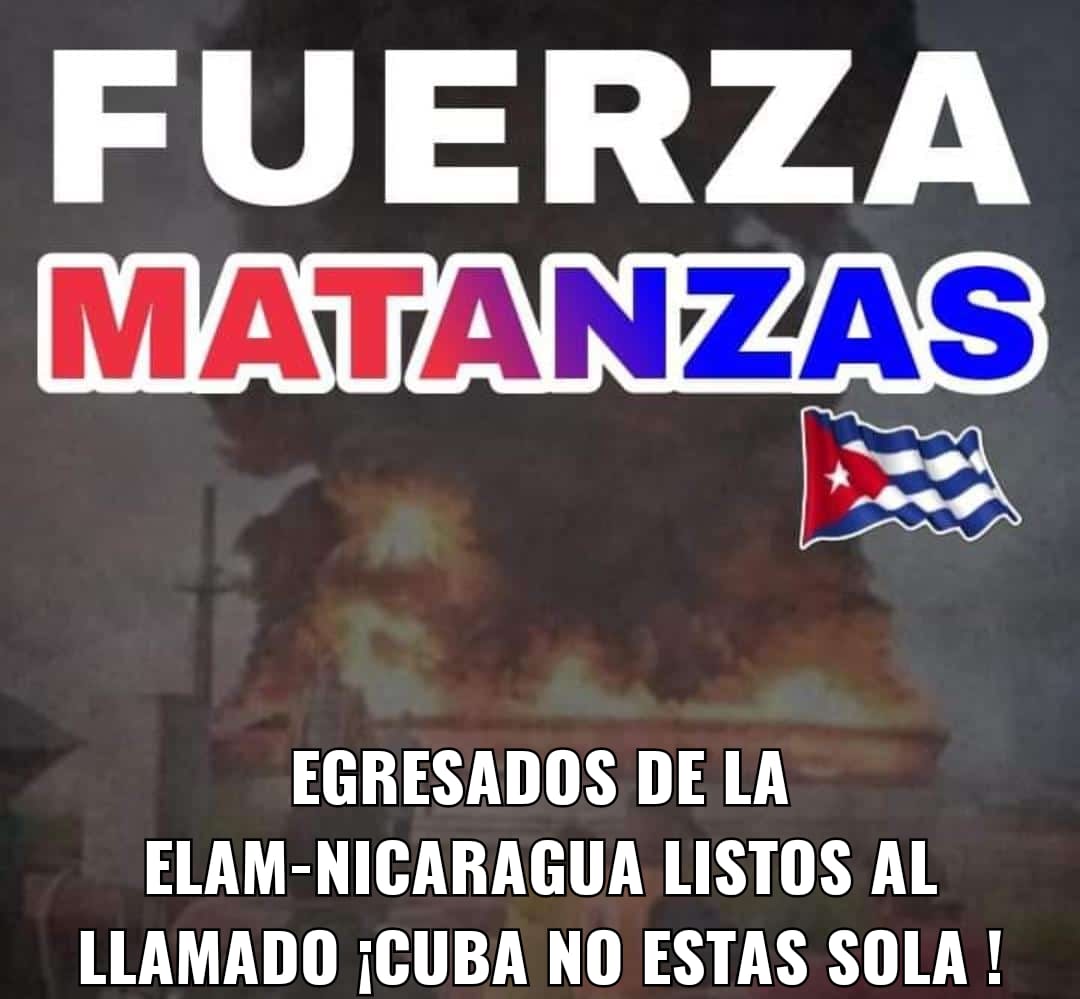 Egresados de la Escuela Latinoamericana de Medicina rxprean su solidaridad #Cuba #FuerzaCuba #FuerzaMatanzas