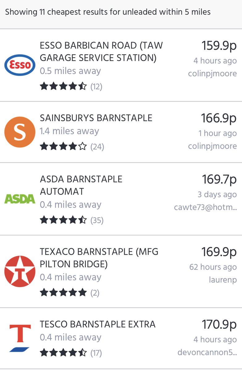 matthewBREND's tweet image. Update: 📉⛽️