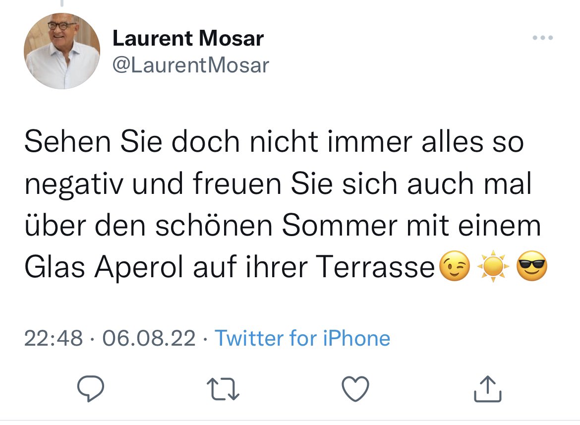 Dei Äntwert kann een sécher nach mi oft gebrauchen, besonnesch bäi sengen Tweets.