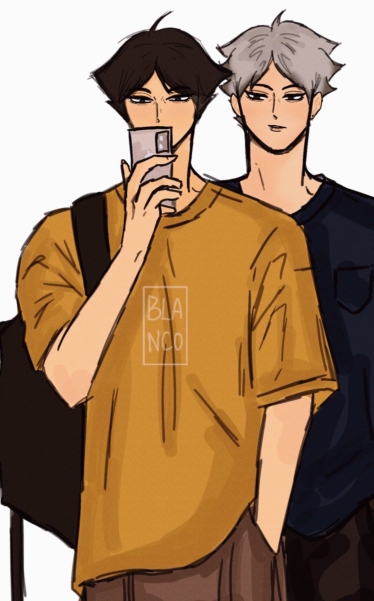 doodle. 

#ハイキュー #haikyuufanart 
#sunarintarou #semieita