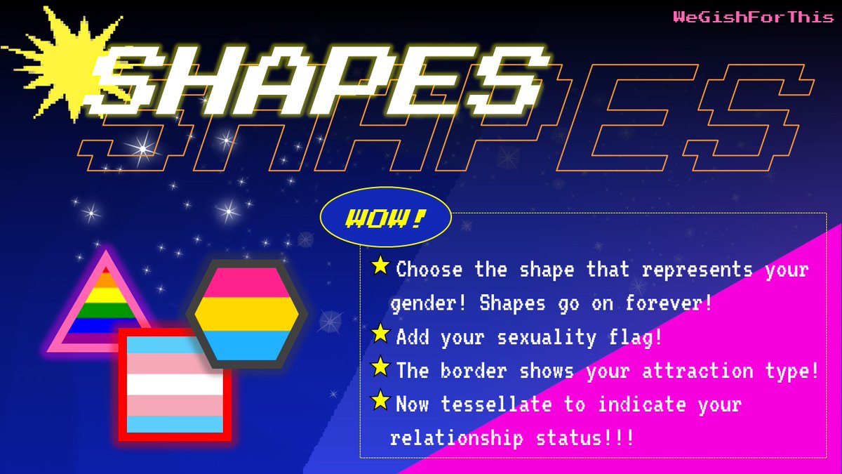 mdebenham1's tweet photo. This one made me laugh the most -designing new gender symbols which also showed sexuality, relationship status etc. Presenting.... SHAPES! "WOW!"

#Item58 #GISH https://t.co/HwtynlMqEA