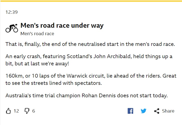 D_D_C_1's tweet photo. #KindRequest
Dear @BBC you have #BBC1 #BB2 #BBC🔴 and multiple channels on @BBCSport, so please put the #CommonwealthGames2022 #RoadRace on one of them!
Some of us want to watch @GeraintThomas86 & @MarkCavendish 🚴♂️🚴♂️ https://t.co/gypVpC2qJx