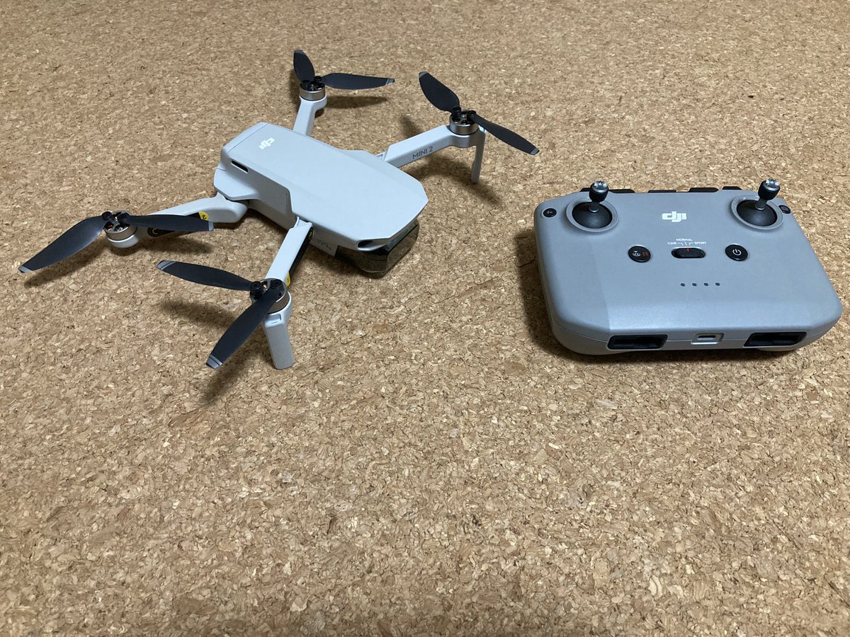 tetsujin100's tweet photo. 購入！

＃ドローン
＃dji
＃mini2 https://t.co/58ZqVHMefq