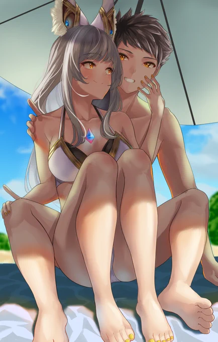レックス×ニア

#XenobladeChronicles2 
#ゼノブレイド2 