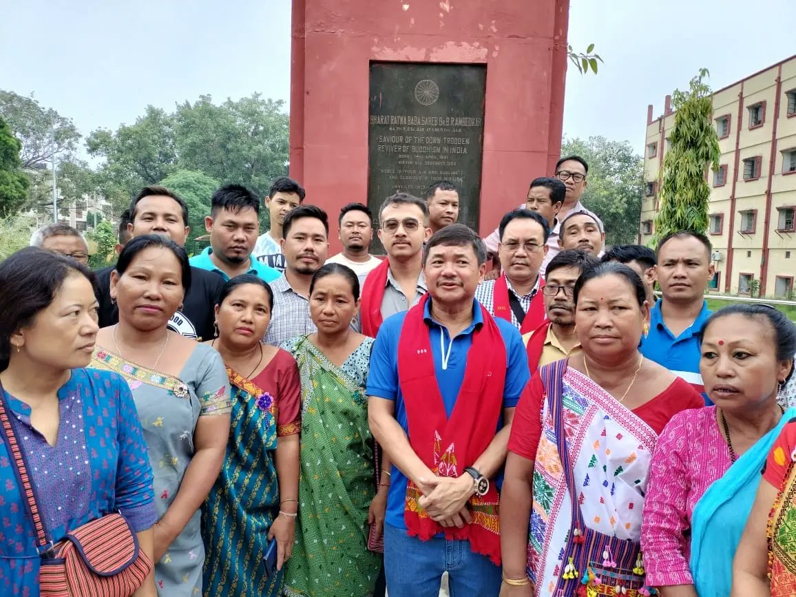 TuliramRonghang's tweet image. Preparing for dharna in demand for implementation of #Article244A, #AutonomousState, tomorrow in New Delhi, with representatives of KANCHASDCOM, KSA, DSU, Karbi Riso Adorbar, KARSA, JNH, Garo Students Union, Gurkha Students Union, Tiwa Students Union, Karbi Adorbar.