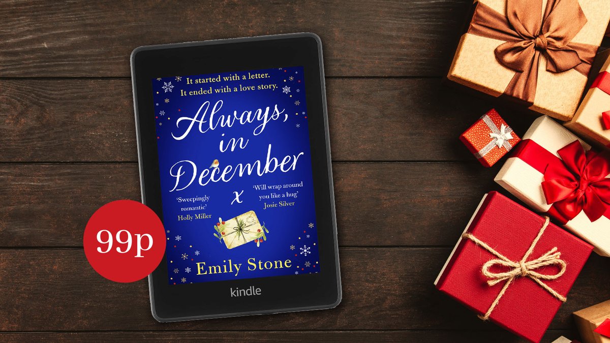 headlinepg's tweet photo. THE ONLY BOOK you're going to need in your life' ⭐⭐⭐⭐⭐
'My FAVOURITE READ of the year so far' ⭐⭐⭐⭐⭐

#AlwaysinDecember is just 99p for a limited time 👉 https://t.co/sSdHF6sBNj

Pre-order @EmStoneWrites new novel #OneLastGift now 👉https://t.co/tIZT8VaMHO https://t.co/nCpCyi3iN0