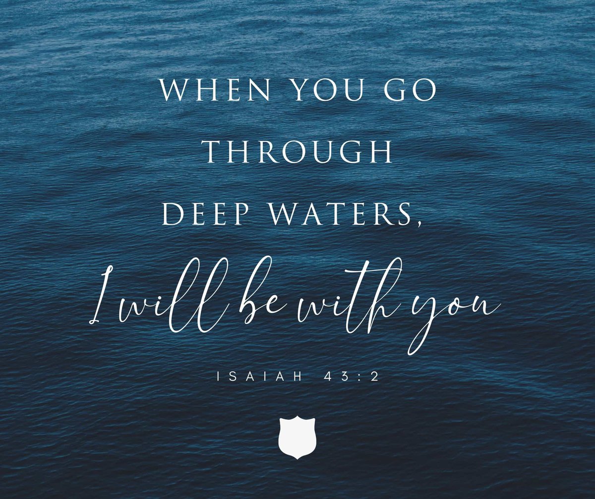 Isaiah 43:2
#SundayInspiration