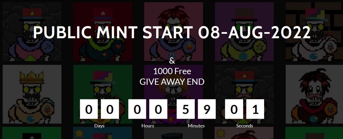 SolanaBuddys's tweet photo. 🔥Free Mint End in 01 Hr @ 
https://t.co/4Yp3aigP1J
.
.
.🔑Collect your SOLB Community Access NFT
.
#NFT #NFTCommunity #NFTProjects #NFTshills #NFTGiveaways #Giveaways #MAXMONEY #FreeMints #ad #NFTGiveaway #SolanaNFTs @NftMing 
 #ad #solbuddys @opensea #news #nftnews #hotnews https://t.co/5JUhBk7hPA