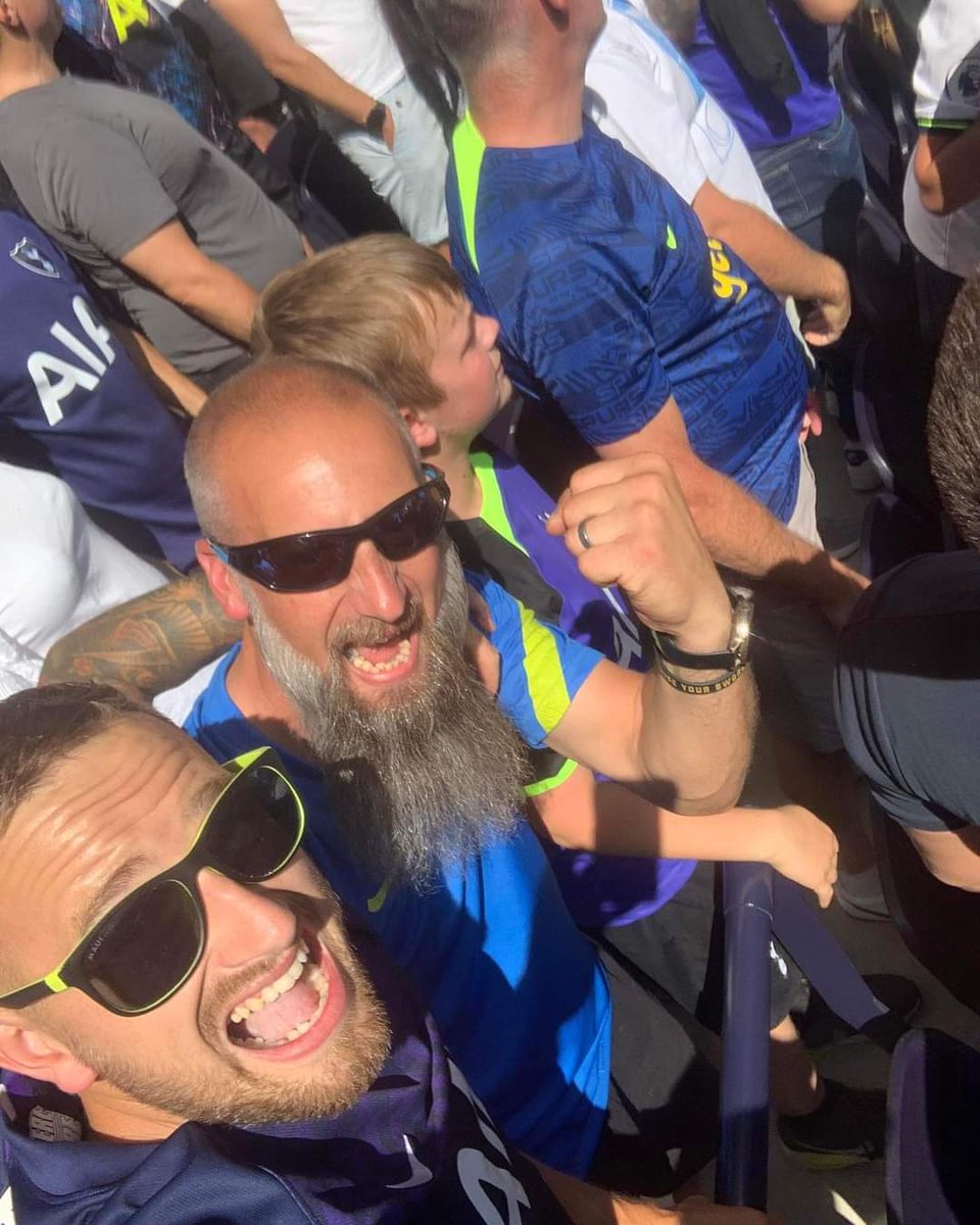 Couple of the lads at the Saints game yesterday. What a game. COYS

#COYS #SalisburySpurs #THFC