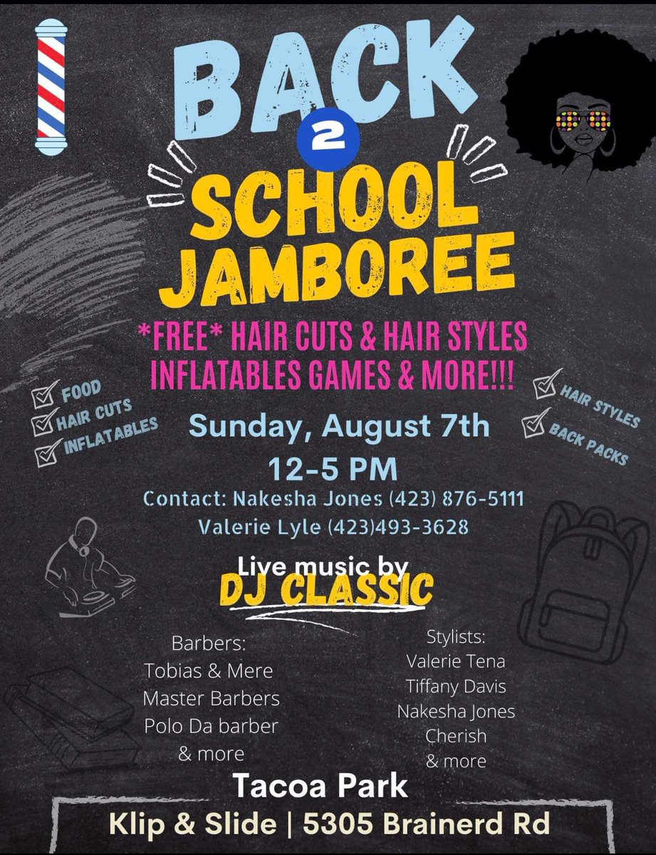 gfunderburgTV's tweet photo. Happening Today! #BacktoSchool events in #Chattanooga! @newschannelnine https://t.co/AEAHpgxAVf