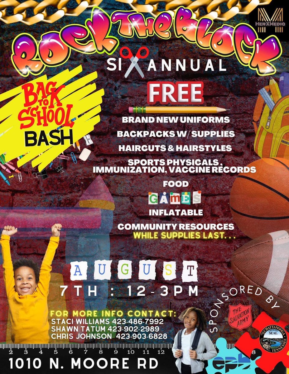 gfunderburgTV's tweet photo. Happening Today! #BacktoSchool events in #Chattanooga! @newschannelnine https://t.co/AEAHpgxAVf