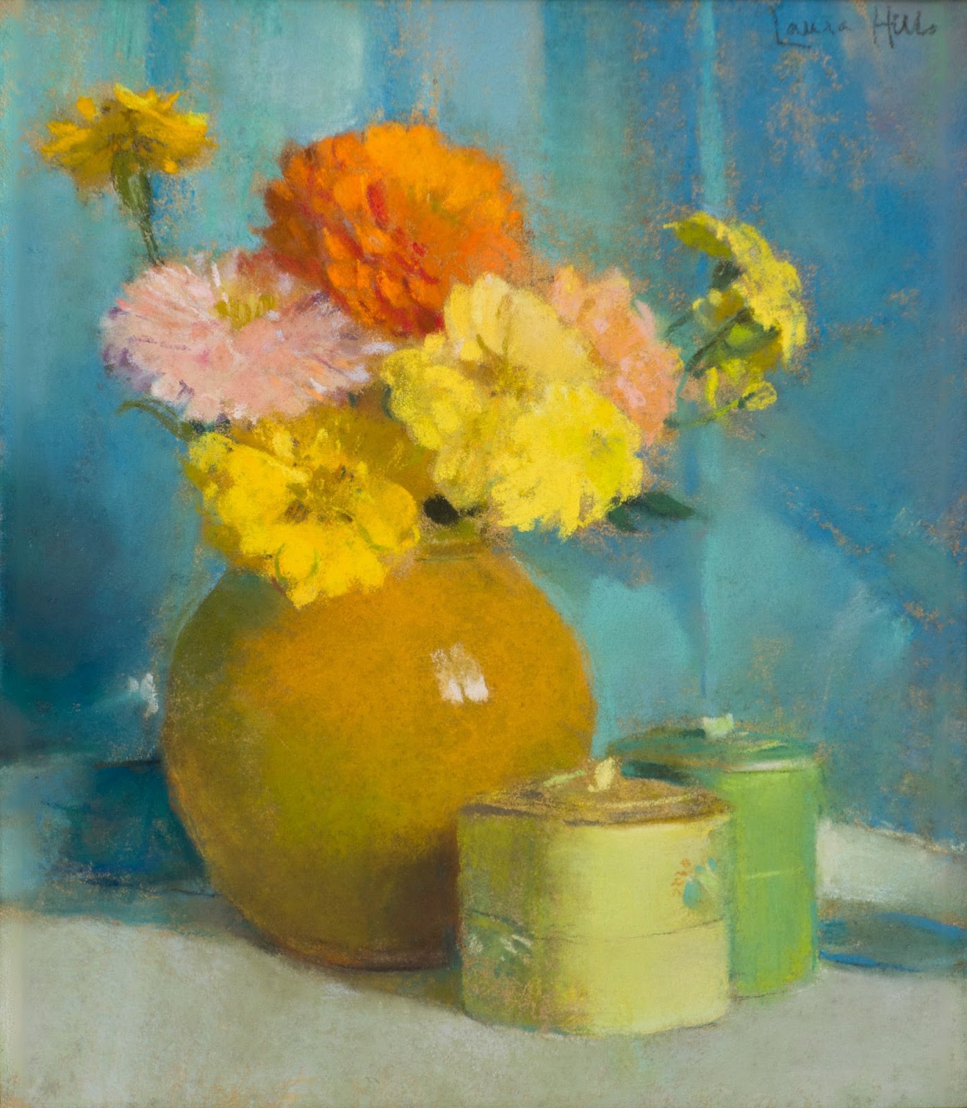 カトウ・ニニ。 в X: „アメリカの画家、ローラ・クームス