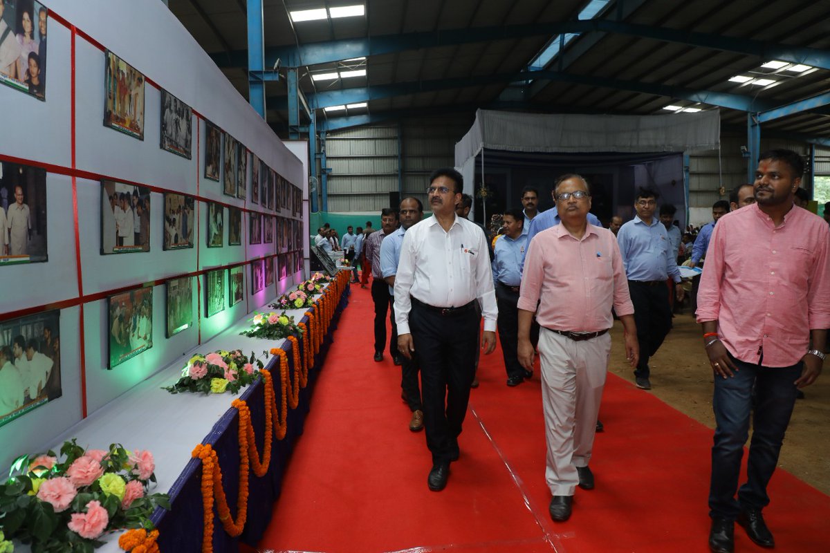 sanjaysinhaPat's tweet photo. 92nd Birth Anniversary of Babuji ‘Shri. O.P. Jindal’ observed at JSP, Patratu. Paid tribute, showcased photo gallery and organised social and cultural program to commemorate the day.
#RememberingBauji @JSPLCorporate @MPNaveenJindal https://t.co/fQPmSL4diT