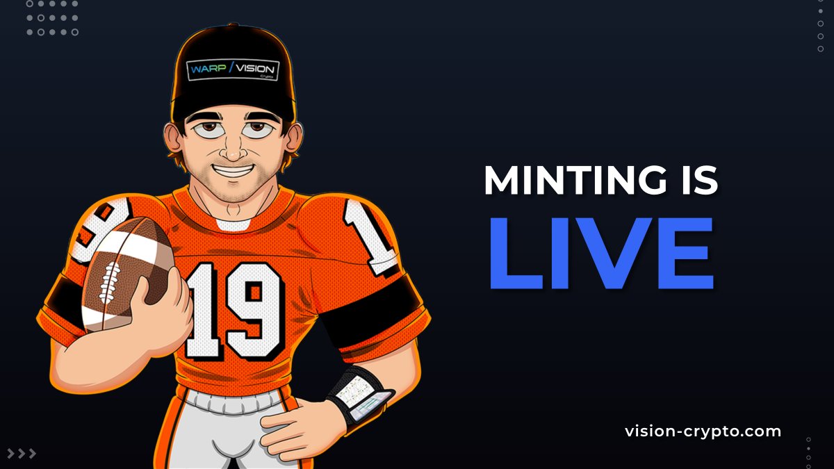 🎉MINTING IS LIVE🎉

You can now start minting NFTs from the Kosar Collection!

Mint here: vision-crypto.com/nft-project/ko…

Opensea: opensea.io/collection/kos…

Send us a screenshot of your Kosar #NFT! 🎊

#UMatter #KosarCollection #NFTCommunity #NFTMINT #NFTCollection #nftart #NFTs