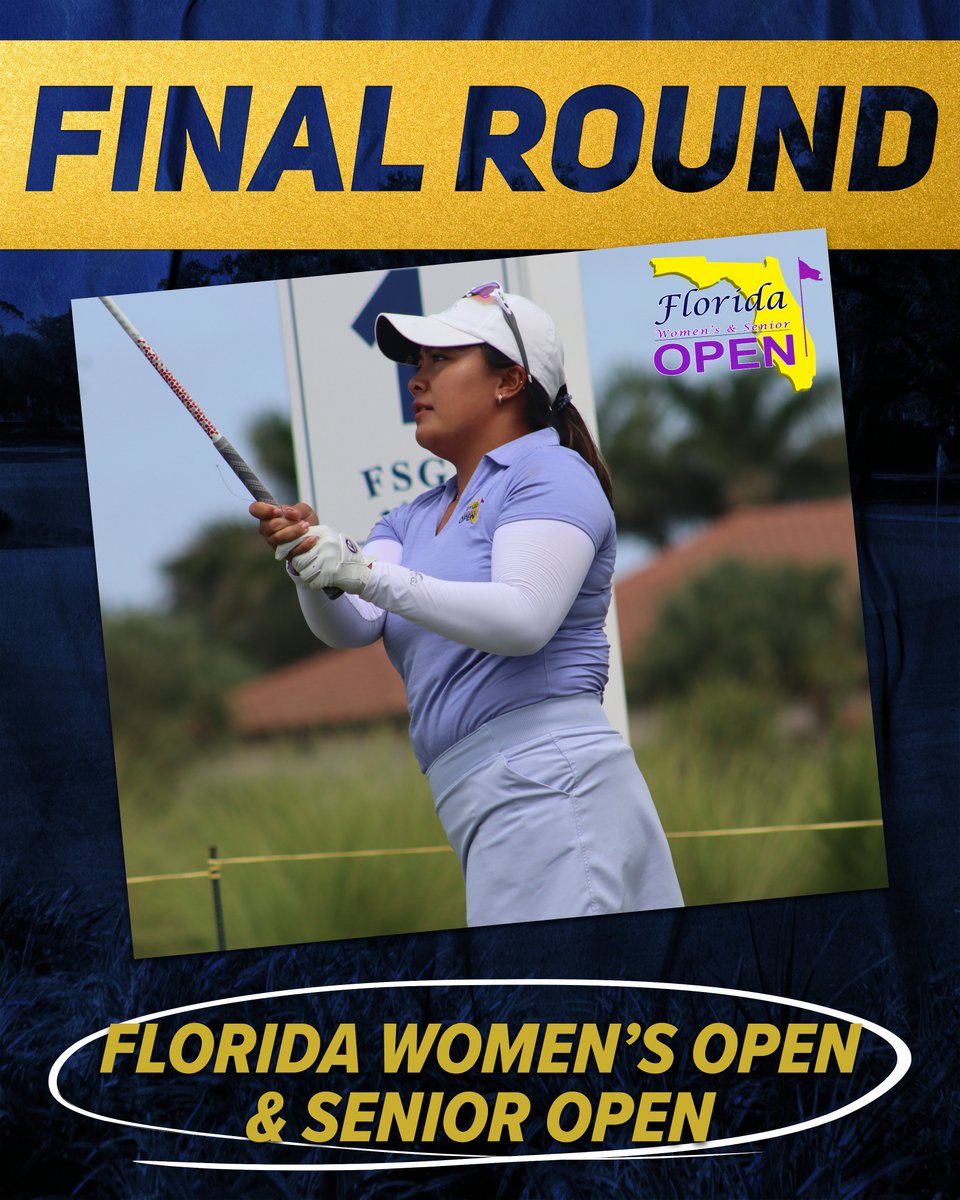 fsga's tweet photo. It's go time for the final round of the #FLWomensOpen!
Who will raise the ๐ at the end of the day?
Scores โก๏ธ https://t.co/5ohpPS85rt https://t.co/9EQgHylCIR