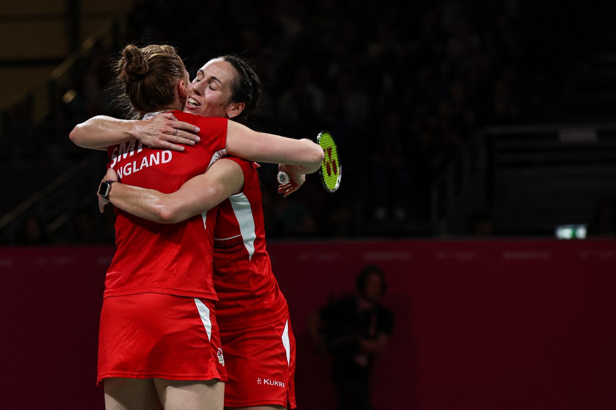 What a marathon. What a result!! 🏸 

<a href="/ChloeBirch95/">Chloe Birch</a> and <a href="/LaurenE_Smith/">Lauren Smith</a> beat Chen/Somerville of Australia 21-14, 24-22 to reach the women's doubles final at <a href="/birminghamcg22/">Birmingham 2022</a> 🔥

#BringItHome #B2022