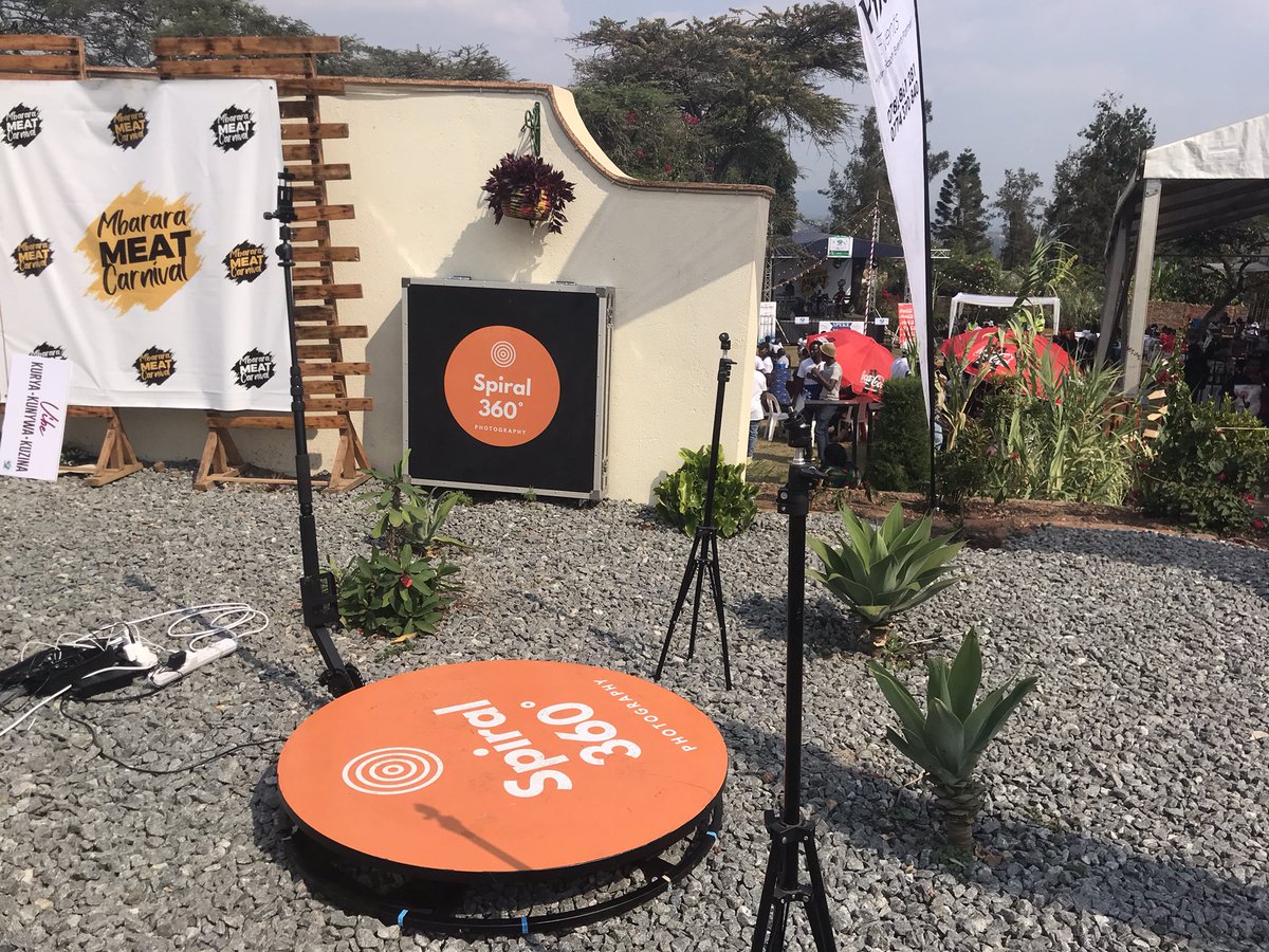 Spiral360ug's tweet photo. Current setup...Mbarara meat carnival #Enyamayoona https://t.co/dAMWiOwoiu