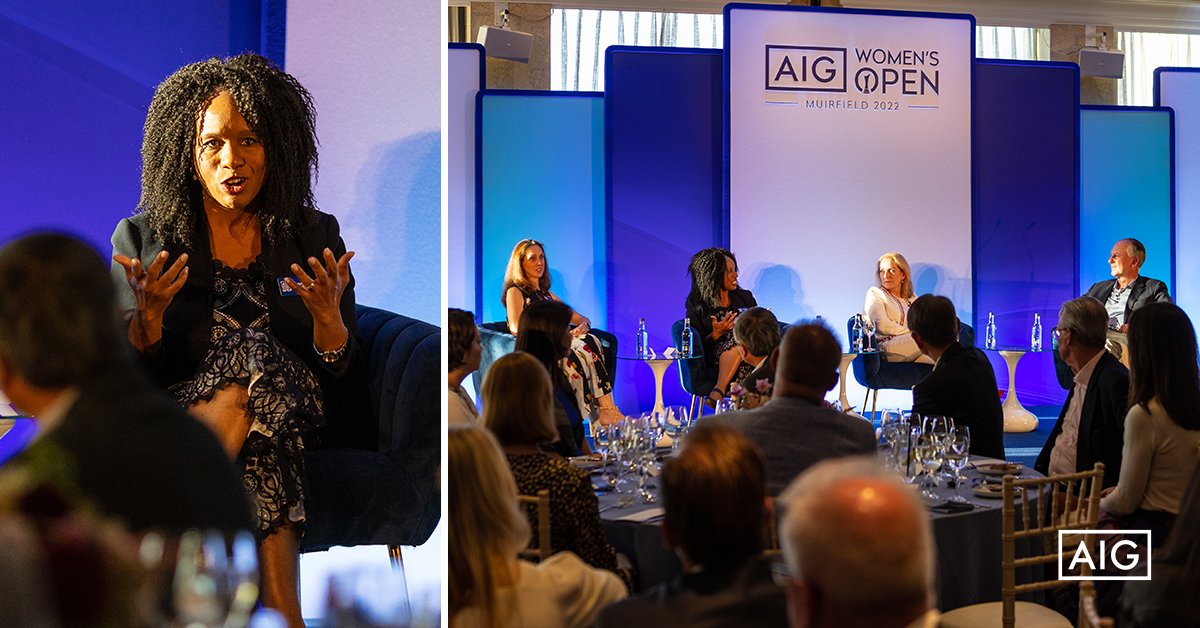 The challenges faced by businesses are more complex than ever before, which is why businesses need allies and a game plan to navigate their way to success. This topic was discussed at the @AIGWomensOpen in a panel moderated by AIG's Peter Zaffino. #AIGWO @ConstanceHunter