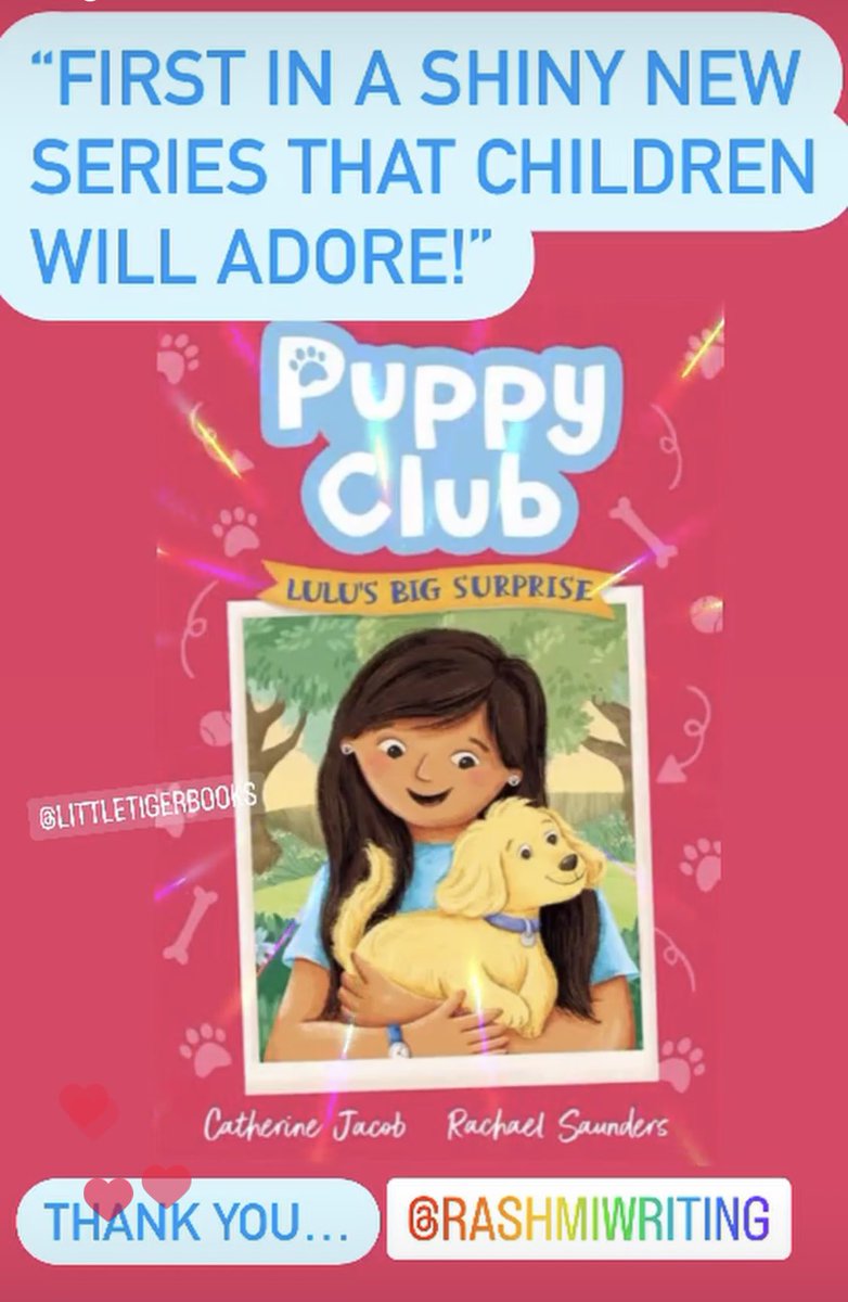 🐶PUPPY CLUB GIVEAWAY🐶 To celebrate the launch of our new series for animal-loving little readers I’m giving away 2 signed copies of book one - Lulu’s Big Surprise!🐾 RETWEET to win 🐾 Winner chosen at random midnight Sun 14th August. #win #wildlife #childrensbooks #book #Kidlit