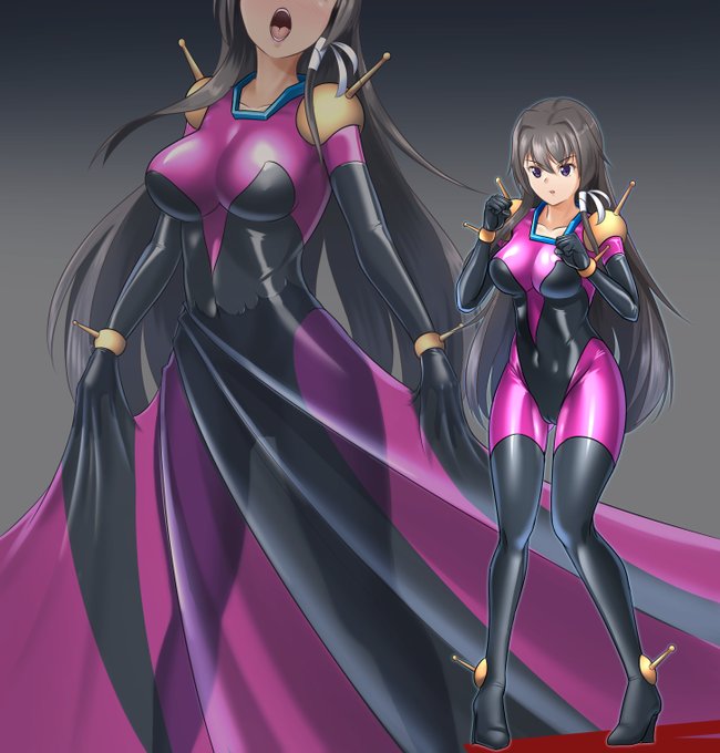 ファイティングスーツ唯依姫、仕上がりました!#muvluv 