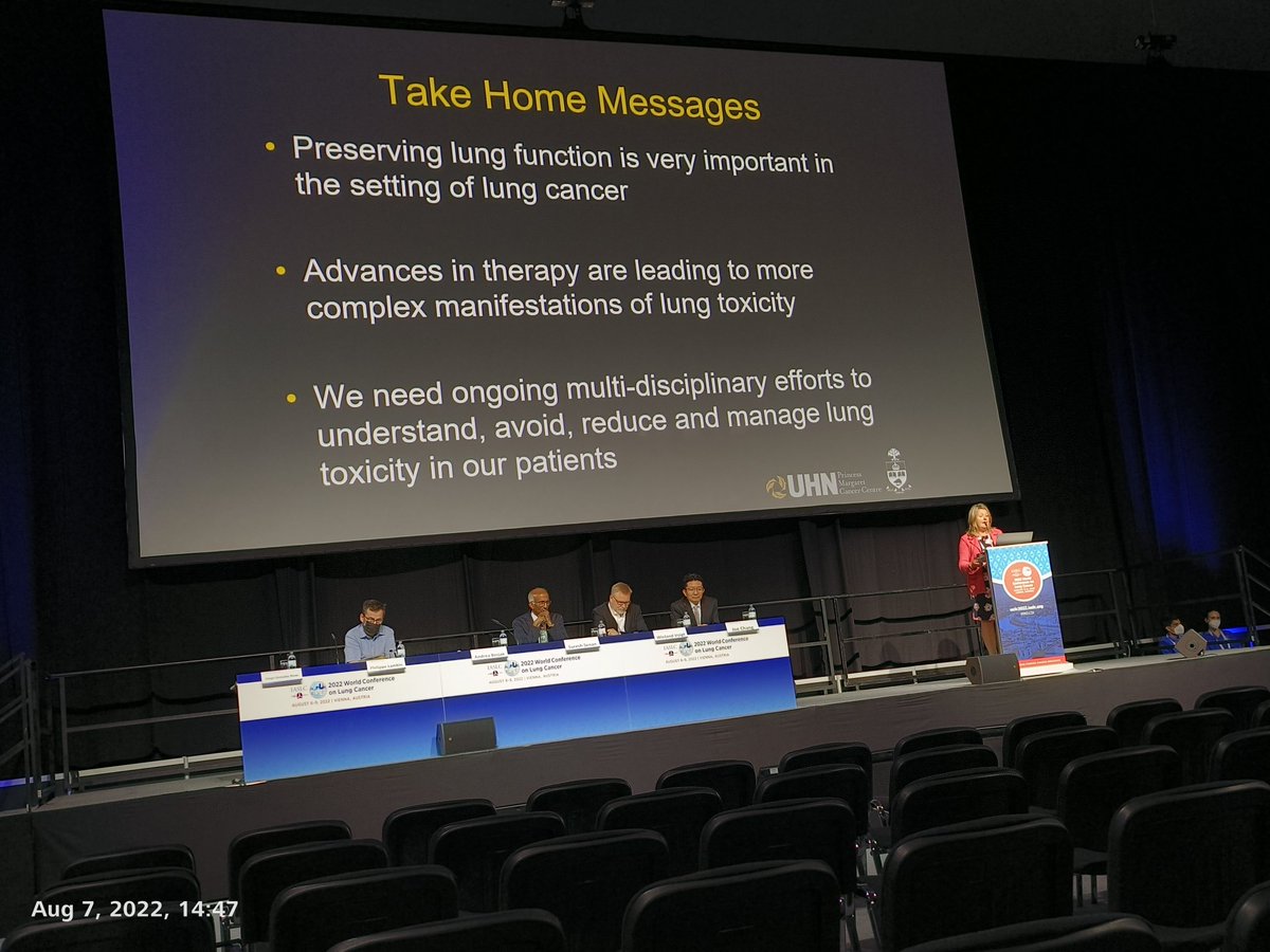 Anil_Tibdewal's tweet image. Always simple and very elegant presentation by both Prof Dr. Senan and @DrBezjakRO #WCLC2022 #IASLC2022 
#Reducetoxicity