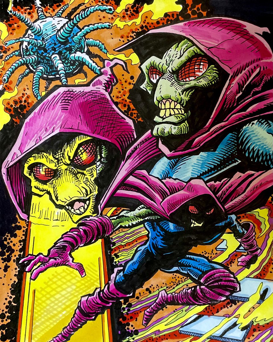 funnybonestuff1's tweet photo. Vibin on SLEEPWALKER every now and then, too bad he’s not on marvel unlimited (hello marvel?) #sleepwalker #copicmarkers #marvel https://t.co/vgBLXM0fMi