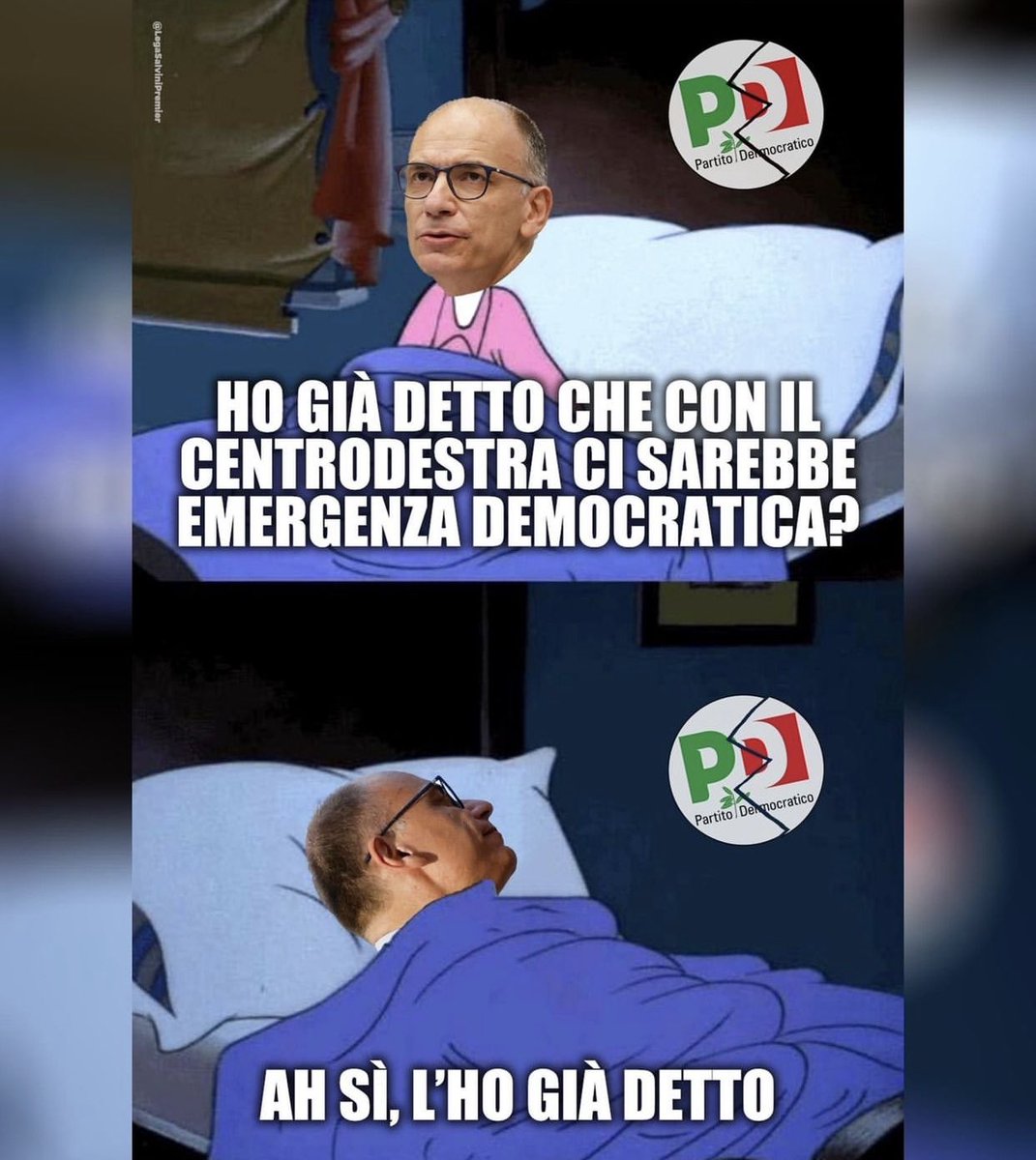 Ed anche oggi #lettafaischifo