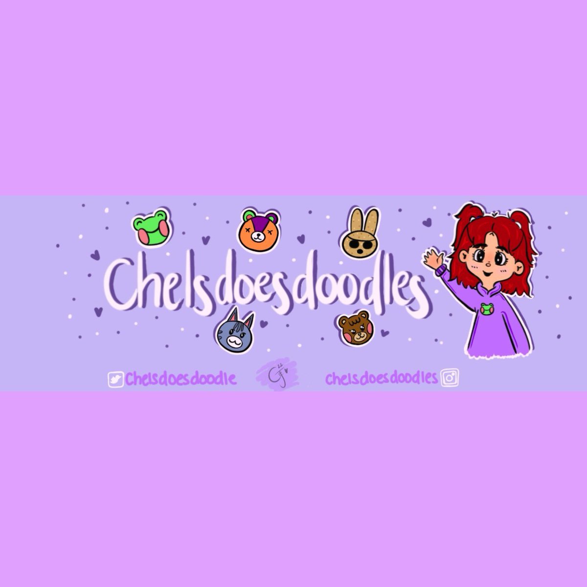 chelsdoesdoodle's tweet photo. New pfp and header is done! ✨💜 https://t.co/7AkRtk1djn