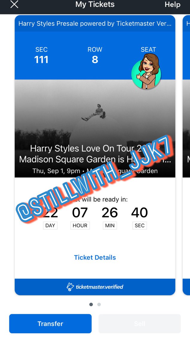 stillwith_jjk7's tweet photo. WTS Harry Styles Residency MSG 9/1 Tickets!!! ✨
Selling: 2 Lower Bowl tickets (Sec 111, Row 8) on Thu, Sept. 1 in NYC
DM me or @dipyouinhon3y if interested! 🤗
#HSLOT #HarryStyles #WTS #WTSHarryStyles #NewYorkCity #LoveOnTourNewYork #HarrysHouse https://t.co/tGCvARu1Da