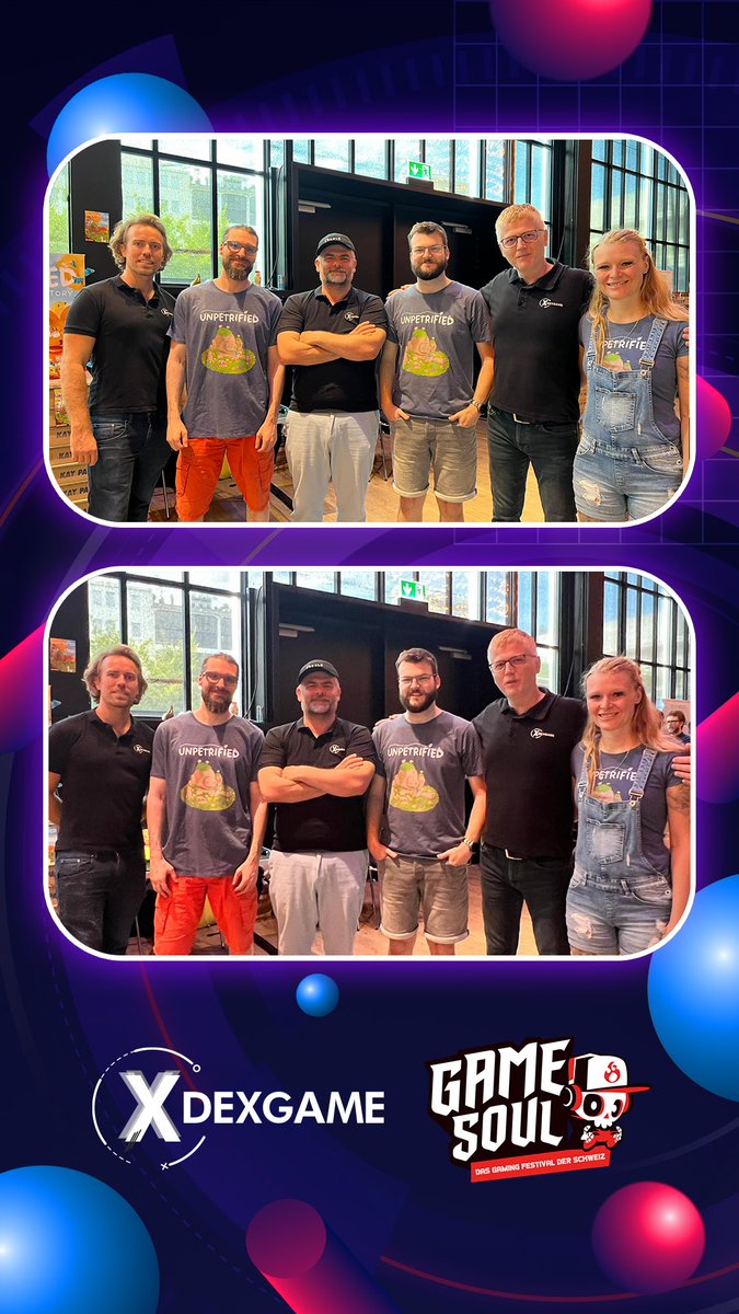 DexGame_io's tweet photo. The stars of the #GameSoul 😎 https://t.co/LNShm2oRHX