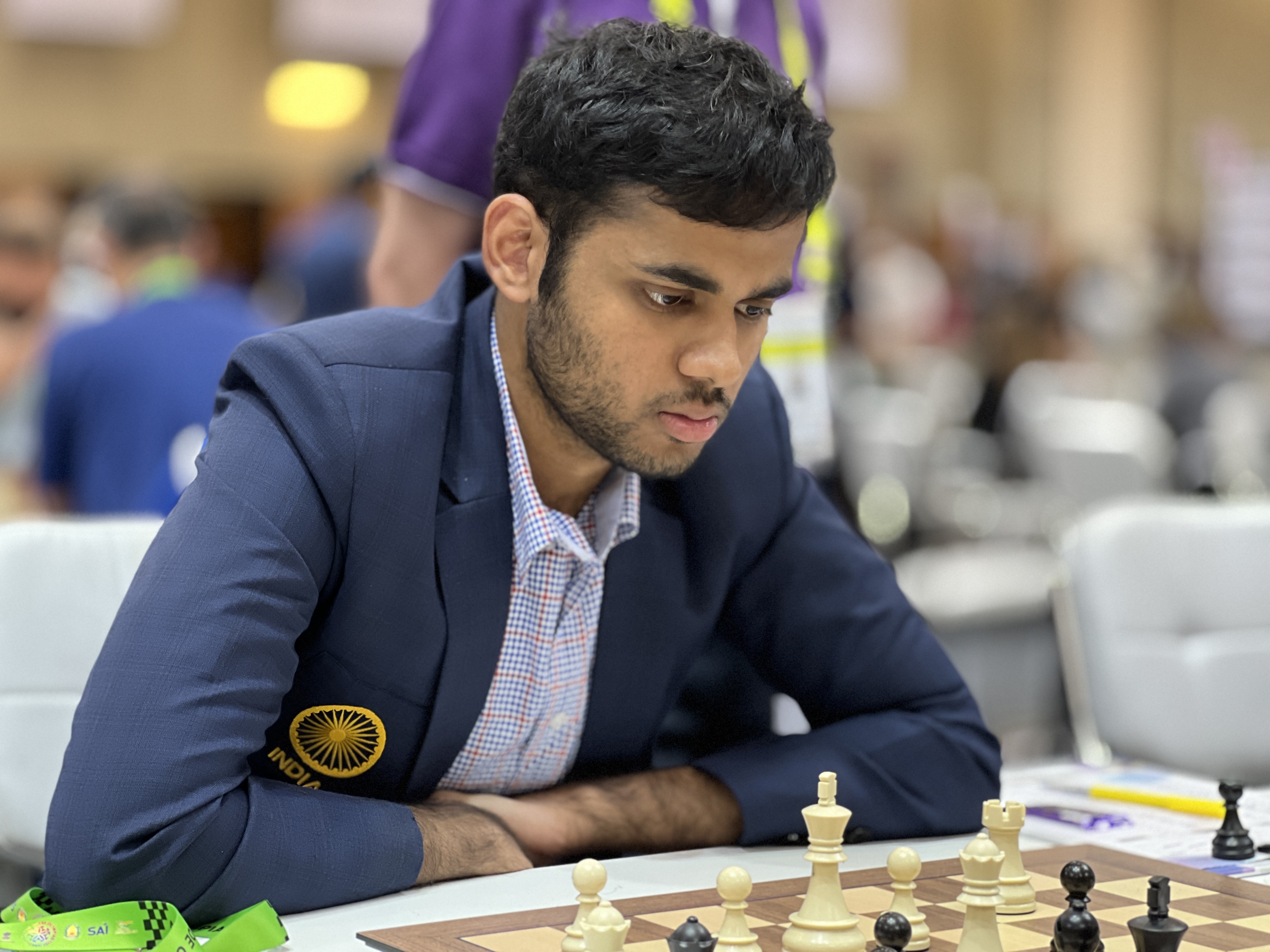 Chess Olympiad: Krishnan Sasikiran, Arjun Erigaisi help India A bounce back  to beat Brazil