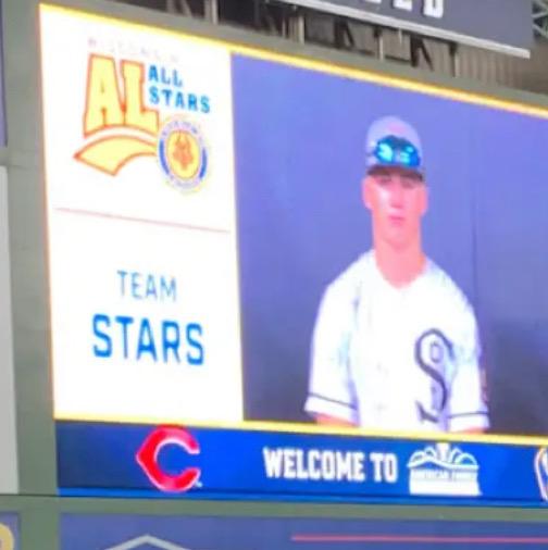 Congratulations Brycen Cashin 2022 American Legion All-Star Game..Miller Park.